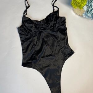 Sexy black bodysuit